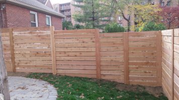 Дървена ограда 1